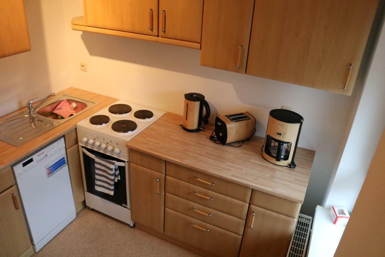 Apartment Auenviertel Erfurt Bagian luar foto